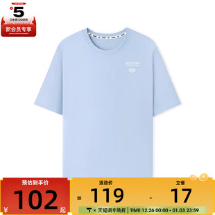 SKECHERS斯凯奇男女运动休闲短袖 0356 T恤L225U048