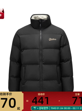SKECHERS斯凯奇男女运动休闲羽绒服L324U103-0018