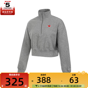 PHNX 卫衣HV8731 FLC CROP运动休闲套头衫 063 NIKE耐克女子NSW