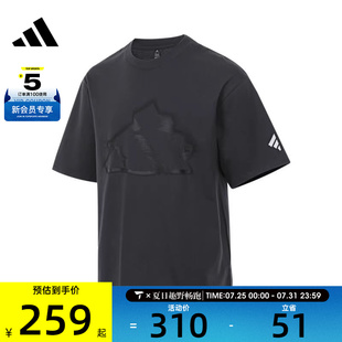TEE運動休閑短袖 adidas阿迪達斯男子FUSTL GFX T恤KB5949