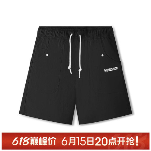 【TOP】SKECHERS斯凯奇女子运动休闲短裤L226W019-0018