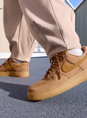 尖货丨NIKE耐克男子AF1小麦空军一号经典复古休闲板鞋CJ9179-200