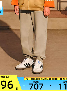 马年系列丨adidas阿迪达斯三叶草大童SAMBA舒适运动休闲鞋JQ4112