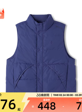 SKECHERS斯凯奇女子运动休闲羽绒马甲L325W035-013D