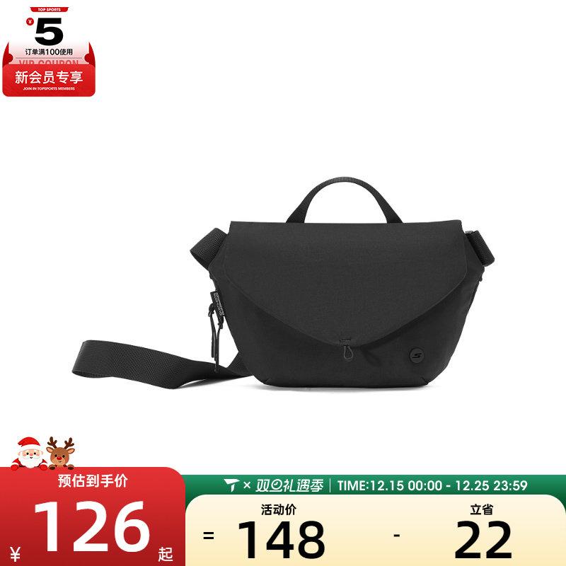 SKECHERS斯凯奇男女运动休闲腰包P225U044-0018