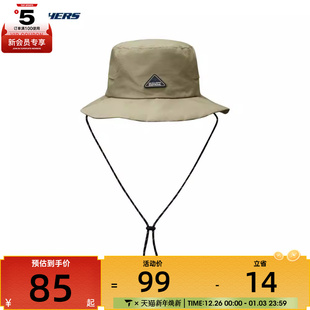 SKECHERS斯凯奇男女渔夫帽运动帽子L224U020 013N