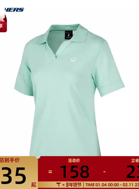 SKECHERS斯凯奇女子短袖POLO衫运动T恤P224W053-0421