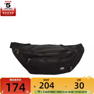 PACK运动休闲腰包VN0A2ZXX6ZC BODY VANS范斯男子WARD CROSS