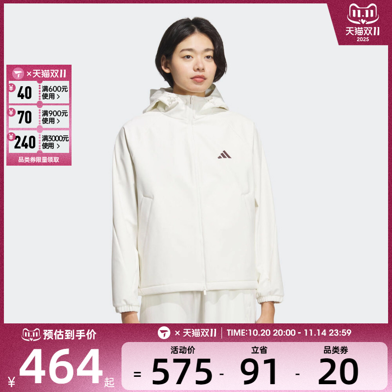 adidas阿迪达斯女子MS SOFTSHELL JK运动健身夹克外套KC0055