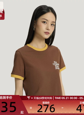 adidas阿迪达斯三叶草女子OG W TEE SS 2运动休闲短袖T恤KT3061