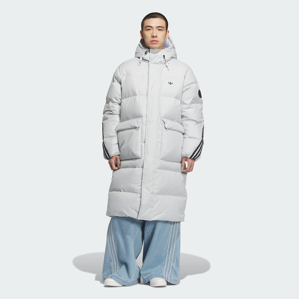 【ZB】adidas阿迪达斯三叶草男子运动休闲羽绒服KC2566