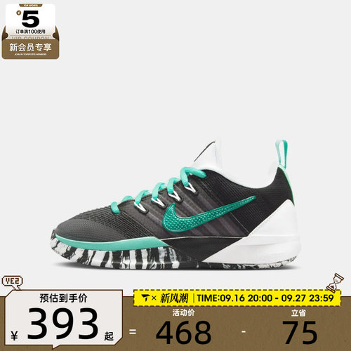 NIKE耐克大童SABRINA 3萨布丽娜舒适运动休闲篮球鞋IB3088-004