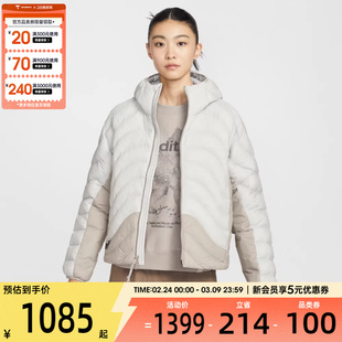 NIKE耐克女子ACG户外运动休闲连帽棉服外套HM9964-025