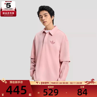 adidas阿迪达斯三叶草男子运动休闲长袖T恤KR5054