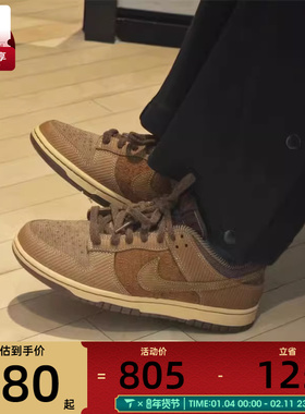 NIKE耐克男子DUNK LOW RETRO时尚复古低帮运动休闲鞋IB7746-200