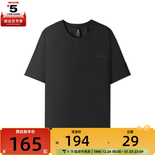 SKECHERS斯凯奇男子运动休闲短袖 03B6 T恤L225M023