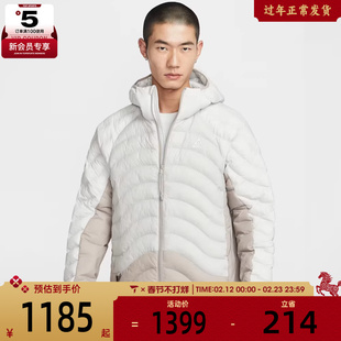 NIKE耐克男子ACG户外运动休闲保暖连帽棉服外套HJ3736-025