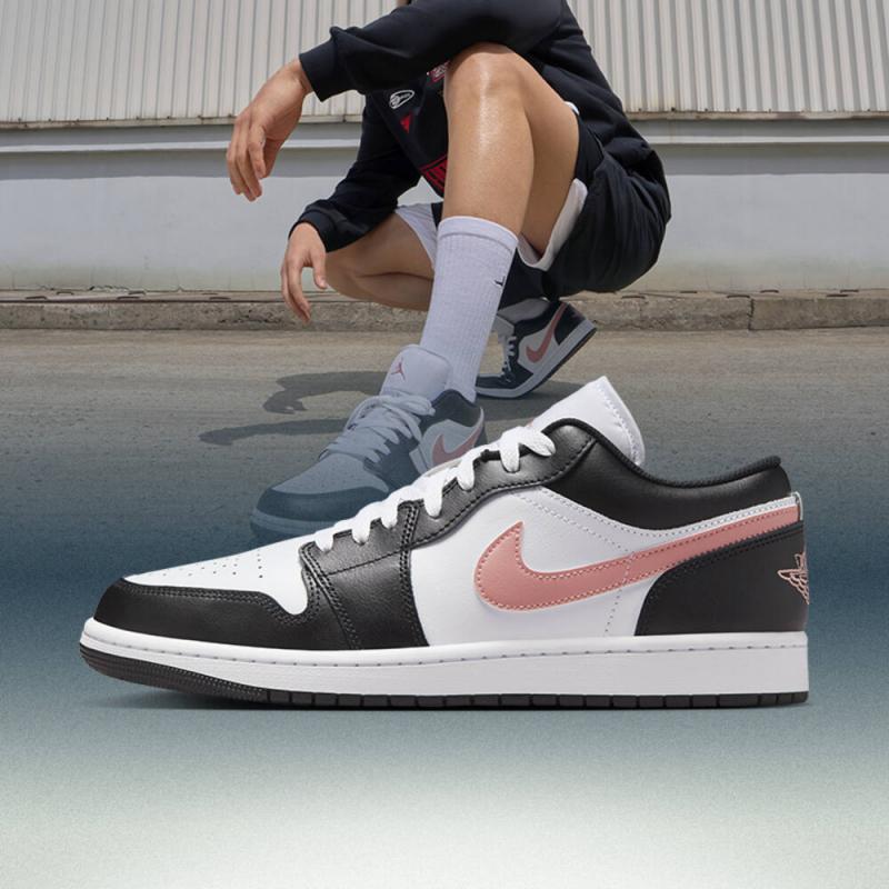 NIKE耐克男子AIR JORDAN 1 LOW运动训练篮球鞋553558-165
