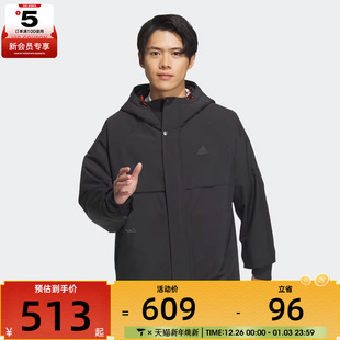 adidas阿迪达斯男子TH WARM跑步健身运动户外外套JI8680