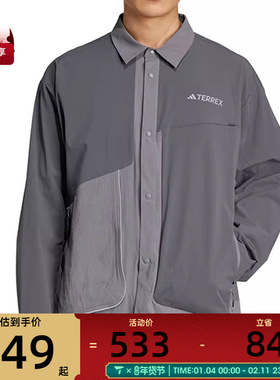 adidas阿迪达斯男子XPL A.R LS SH运动休闲长袖衬衫KA3281
