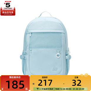 SKECHERS斯凯奇男女运动休闲双肩包L124U071 022G