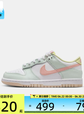 NIKE耐克大童DUNK  BG运动休闲鞋IV2861-181