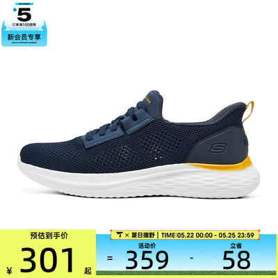 SKECHERS斯凯奇男子LAWSON USA运动休闲鞋211109-NVY