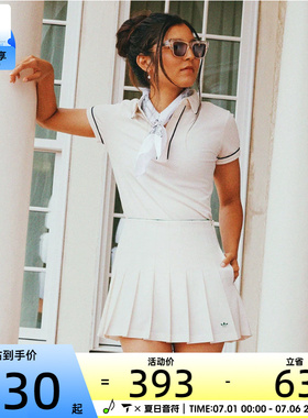 adidas阿迪达斯三叶草女子F SKORT W运动休闲半身裙JC6769