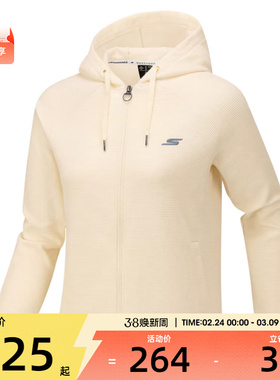 SKECHERS斯凯奇女子运动健身夹克外套P425W239-02EP
