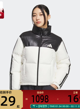 adidas阿迪达斯女子W 3S PUFF D J运动休闲羽绒服KC2482