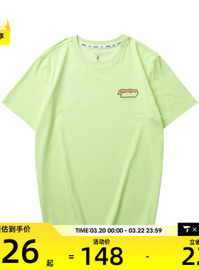SKECHERS斯凯奇男女运动休闲短袖T恤L224U058-00QB