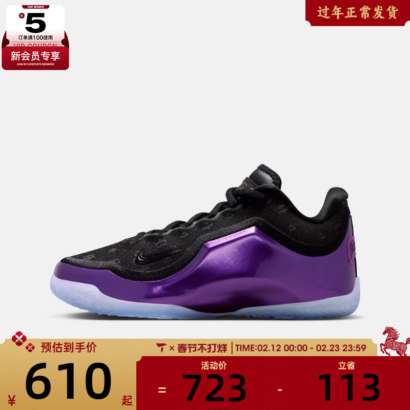 NIKE耐克大童詹姆斯LEBRON XXIII运动训练篮球鞋IQ6709-001