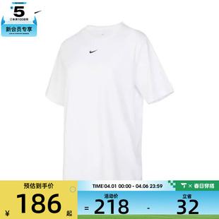 运动T恤FD4150 nike耐克女子W 100 LBR短袖 ESSNTL NSW TEE