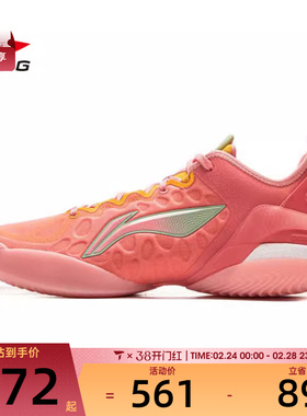 LI-NING李宁男子驭帅19V2运动训练篮球鞋ABAV049-1