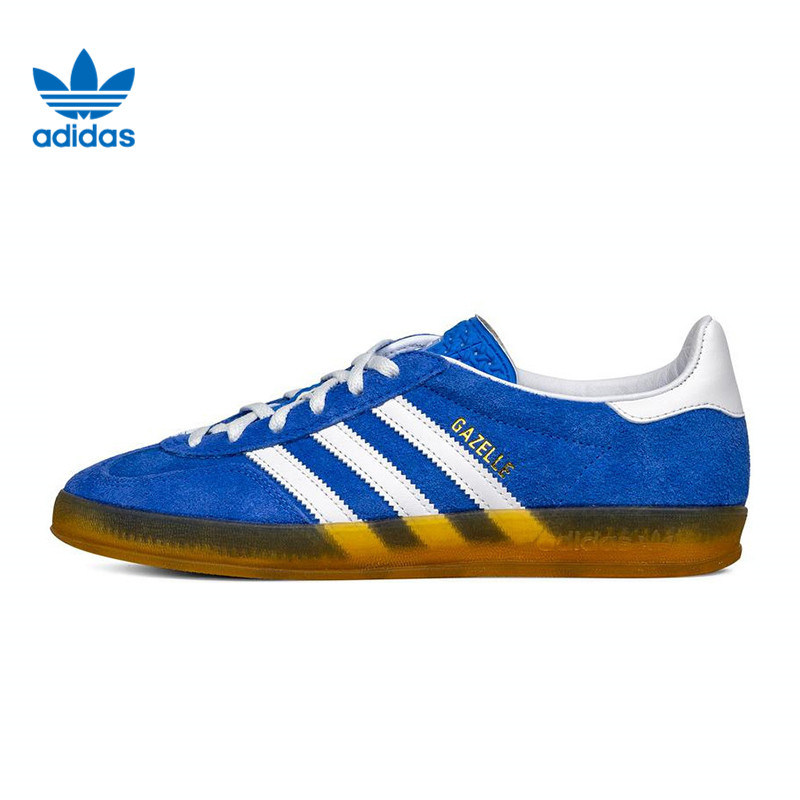 尖货丨adidas阿迪达斯三叶草女子GAZELLE INDOOR运动鞋HQ8717