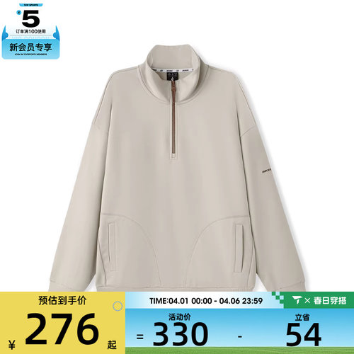 SKECHERS斯凯奇男女运动休闲套头衫卫衣L126U005-0660