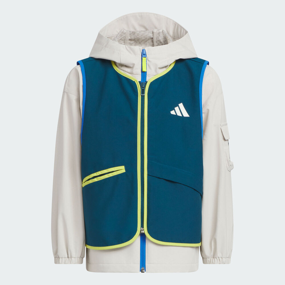 adidas阿迪达斯儿童LK 2IN1 JKT运动健身二合一夹克外套KC5339