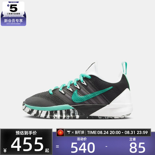 NIKE耐克大童SABRINA 3萨布丽娜舒适运动休闲篮球鞋IB3088-004