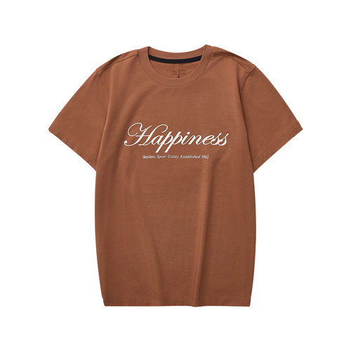 【TOP】SKECHERS斯凯奇女子运动休闲短袖T恤L324W017-046K