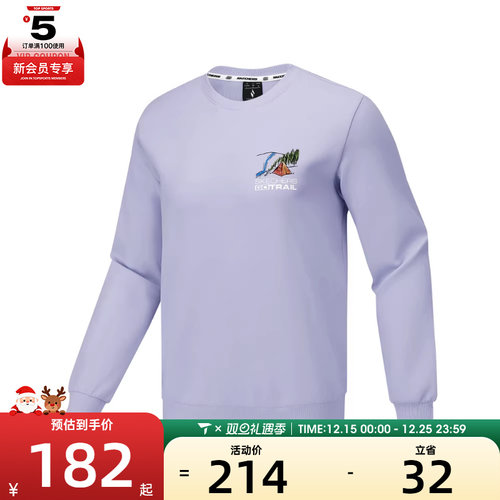 SKECHERS斯凯奇男女运动休闲套头衫卫衣P325U018-00FW