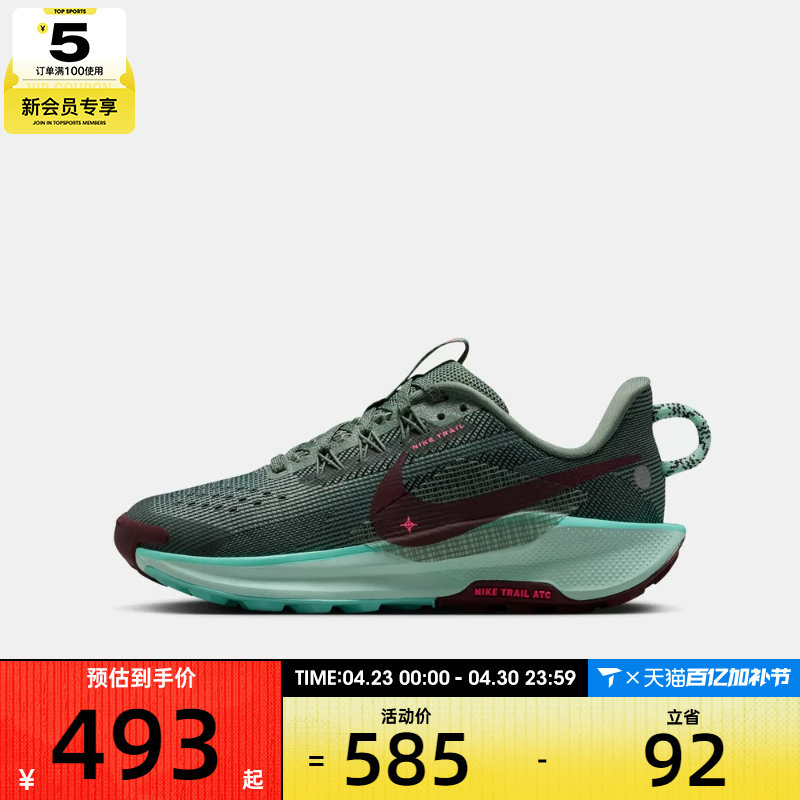 NIKE耐克大童PEGASUS TRAIL 5运动训练跑步鞋FV5638-301