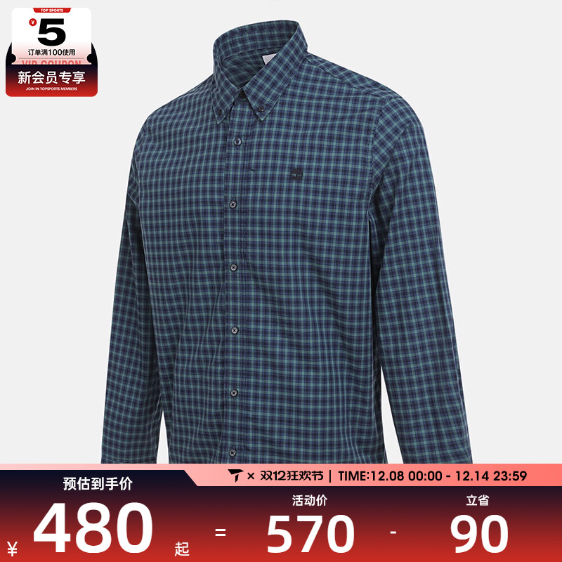 Timberland添柏岚男子Gingham运动休闲长袖衬衫A6N23-G66