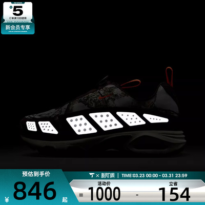 NIKE耐克女子AIR MAX SNDR运动训练气垫缓震跑步鞋IB2476-100