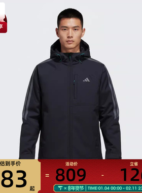 adidas阿迪达斯男子TH SOFTSHELL JK运动健身夹克外套KR2498