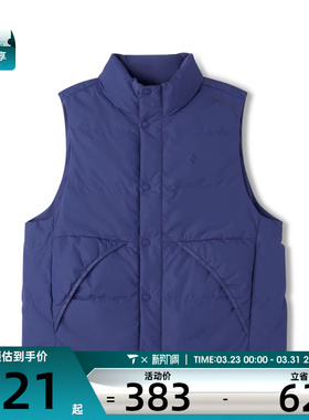 SKECHERS斯凯奇女子运动休闲羽绒马甲L325W035-013D