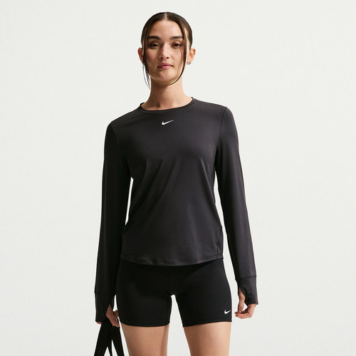 NIKE耐克女子运动训练休闲针织圆领长袖T恤FN2802-013