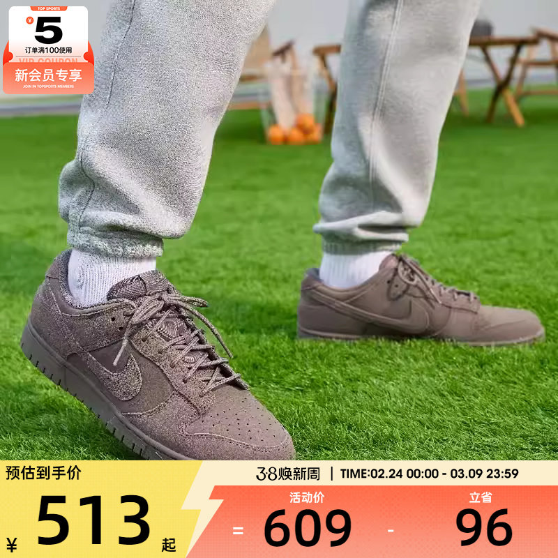 NIKE耐克男子DUNK低帮复古运动鞋休闲鞋板鞋IB6651-200