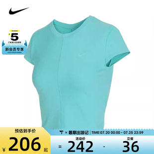 ONE 300 NIKE耐克女子AS NIKE TOP CAPSU運動T恤FV7875 RIB