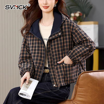 巨好看的初冬外套棉衣女连帽棉袄