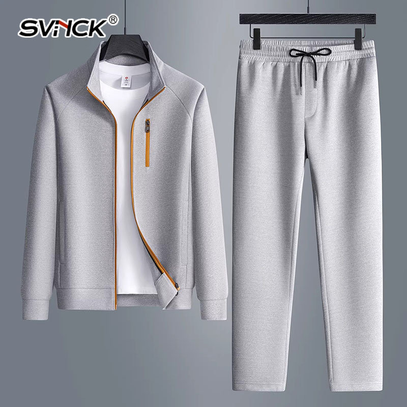 立领运动套装男春秋季新款拼色卫衣外套裤子时尚休闲百搭两件套,男装,休闲运动套装,淘宝优惠券,粉丝福利购,淘宝优惠卷